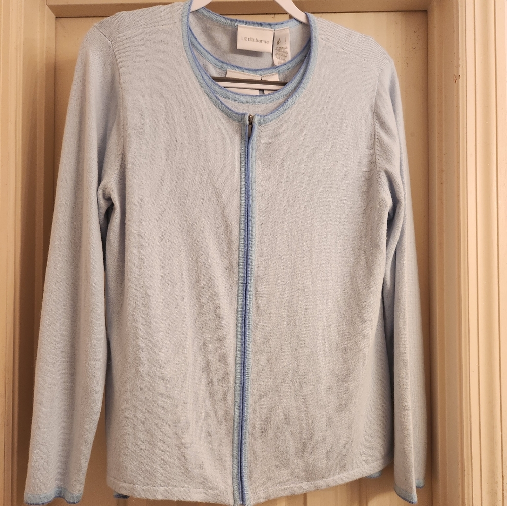 Twin Set Sweater and Shell, Liz Claiborne, L